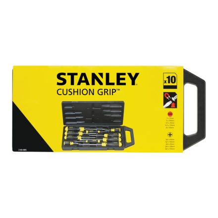 Stanley 10részes Mágneses csavarhúzó készlet 