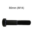  M14 x 80mm Hatlapfejű natúr metrikus csavar 10.9 DIN931