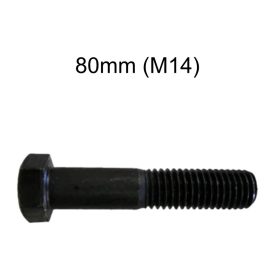  M14 x 80mm Hatlapfejű natúr metrikus csavar 10.9 DIN931