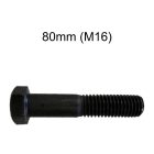  M16 x 80mm Hatlapfejű natúr metrikus csavar10.9  DIN931