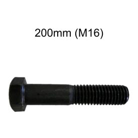  M16 x200mm Hatlapfejű natúr metrikus csavar10.9  DIN931