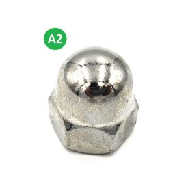 M4 Zárt Anya DIN 1587-A2