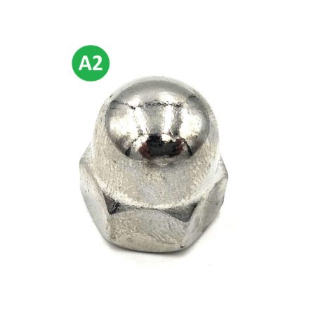M5 Zárt Anya DIN 1587-A2