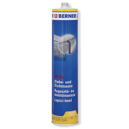 Berner PU40+ ragasztó- és tömítőmassza - Fehér