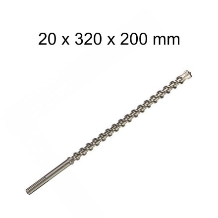 Milwaukee SDS-MAX 4 élű fúró - 20x320x200 mm