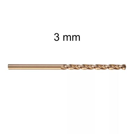 Milwaukee Red Cobalt HSS-G CO fémfúró - 3 mm
