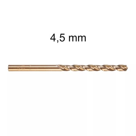 Milwaukee Red Cobalt HSS-G CO fémfúró - 4,5 mm