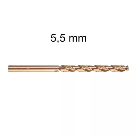 Milwaukee Red Cobalt HSS-G CO fémfúró - 5,5 mm