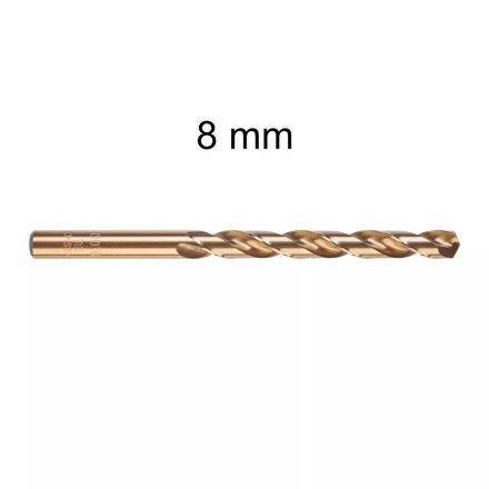 Milwaukee Red Cobalt HSS-G CO fémfúró - 8 mm
