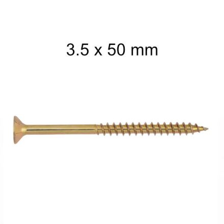 DIN 7505 faforgácslap csavar - 3,5x50 mm