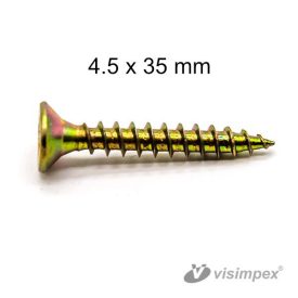 DIN 7505 faforgácslap csavar - 4,5x35 mm