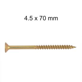 DIN 7505 faforgácslap csavar - 4,5x70 mm