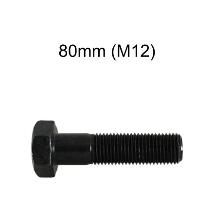 Hatlapfejű natúr csavar DIN960 - M10 x 80mm - 1,25 mm