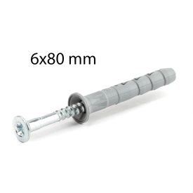 Beütős dübel - 6x80 mm