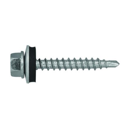 Hatlapfejű famenetes lemezcsavar alátéttel 4.8x35 mm